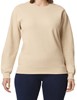 Gildan GSF000 Softstyle® Midweight Fleece Adult Crewneck Sweatshirt - Sand - S afbeelding