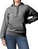 Gildan GSF500 Softstyle® Midweight Sweat Adult Hoodie - Charcoal (Solid) - S afbeelding