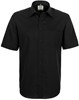 Hakro 107 1/2 sleeved shirt Business Comfort - Black - 2XL afbeelding