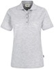 Hakro 110 Women's polo shirt Classic - Mottled Ash Grey - XS afbeelding