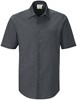 Hakro 122 1/2 sleeved shirt MIKRALINAR® Comfort - Anthracite - 5XL afbeelding