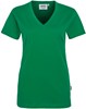 Hakro 126 Women's V-neck shirt Classic - Kelly Green - XS afbeelding