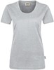 Hakro 127 Women's T-shirt Classic - Mottled Ash Grey - XL afbeelding