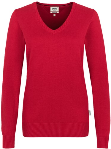 Hakro 133 Women's V-neck pullover Premium-Cotton