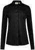 Hakro 136 COTTON TEC® Blouse - Black - L afbeelding