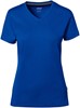 Hakro 169 COTTON TEC® Women's V-neck shirt - Royal Blue - M afbeelding