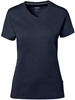 Hakro 169 COTTON TEC® Women's V-neck shirt - Ink - S afbeelding