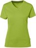 Hakro 169 COTTON TEC® Women's V-neck shirt - Kiwi - 3XL afbeelding