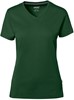 Hakro 169 COTTON TEC® Women's V-neck shirt - Fir - 2XL afbeelding