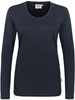 Hakro 178 Women's long-sleeved shirt Classic - Ink - 2XL afbeelding