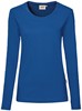 Hakro 179 Women's long-sleeved shirt MIKRALINAR® - Royal Blue - 2XL afbeelding