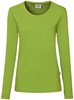 Hakro 179 Women's long-sleeved shirt MIKRALINAR® - Kiwi - 2XL afbeelding