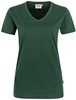 Hakro 181 Women's V-neck shirt MIKRALINAR® - Fir - 3XL afbeelding