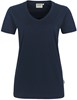 Hakro 182 Women's V-neck shirt MIKRALINAR® PRO - Hp Ink - 2XL afbeelding