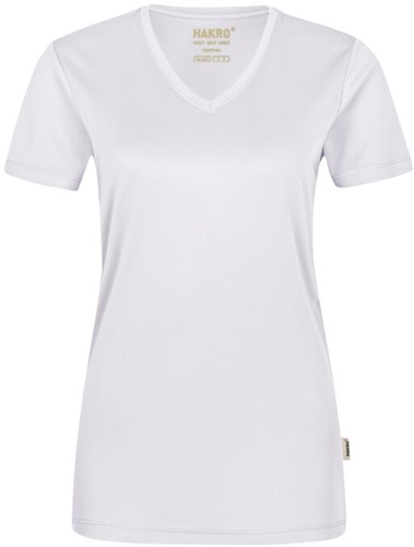 Hakro 187 Women's V-neck shirt COOLMAX®