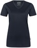 Hakro 187 Women's V-neck shirt COOLMAX® - Ink - 2XL afbeelding