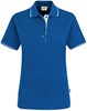 Hakro 203 Women's polo shirt Casual - Royal Blue/White - XL afbeelding
