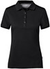 Hakro 214 COTTON TEC® Women's polo shirt - Black - M afbeelding