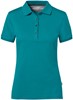 Hakro 214 COTTON TEC® Women's polo shirt - Emerald - XL afbeelding