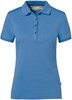Hakro 214 COTTON TEC® Women's polo shirt - Malibu Blue - L afbeelding