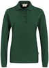 Hakro 215 Women's long-sleeved polo shirt MIKRALINAR® - Fir - 5XL afbeelding