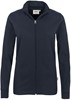 Hakro 227 Women's Interlock jacket - Ink - M afbeelding