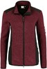 Hakro 236 Women's knitted fleece jacket Churchill - Mottled Burgundy - XS afbeelding
