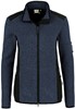 Hakro 236 Women's knitted fleece jacket Churchill - Mottled Navy - M afbeelding