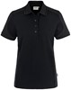 Hakro 239 Women's polo shirt Contrast MIKRALINAR® - Black/Anthracite - XL afbeelding