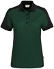 Hakro 239 Women's polo shirt Contrast MIKRALINAR® - Fir Green/Anthracite - 5XL afbeelding