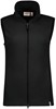 Hakro 247 Women´s fleece vest ECO - Black - 2XL afbeelding