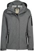 Hakro 250 Women's active jacket Fernie - Mottled Dark Grey - 2XL afbeelding