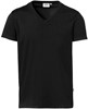 Hakro 272 V-neck shirt Stretch - Black - 3XL afbeelding