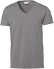 Hakro 272 V-neck shirt Stretch - Mottled Grey - L afbeelding