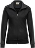 Hakro 277 Women's sweat jacket Contrast MIKRALINAR® - Black/Anthracite - L afbeelding