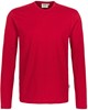 Hakro 278 Long-sleeved shirt Heavy - Red - 3XL afbeelding