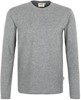 Hakro 278 Long-sleeved shirt Heavy - Mottled Grey - XL afbeelding