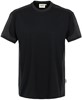 Hakro 290 T-shirt Contrast MIKRALINAR® - Black/Anthracite - 3XL afbeelding