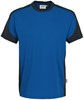 Hakro 290 T-shirt Contrast MIKRALINAR® - Royal Blue/Anthracite - 6XL afbeelding