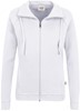 Hakro 406 Women's sweat jacket College - White - S afbeelding