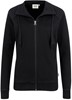 Hakro 406 Women's sweat jacket College - Black - XL afbeelding