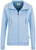 Hakro 406 Women's sweat jacket College - Ice Blue - 3XL afbeelding