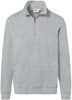 Hakro 451 Zip sweatshirt Premium - Mottled Ash Grey - 2XL afbeelding
