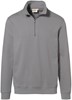 Hakro 451 Zip sweatshirt Premium - Titanium - XL afbeelding
