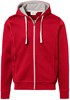 Hakro 455 Hooded jacket Bonded - Red/Silver - 2XL afbeelding