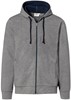 Hakro 455 Hooded jacket Bonded - Mottled Grey/Ink Blue - L afbeelding