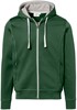 Hakro 455 Hooded jacket Bonded - Fir Green/Silver - S afbeelding