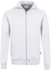 Hakro 606 Sweat jacket College - White - XL afbeelding