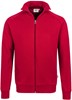 Hakro 606 Sweat jacket College - Red - 5XL afbeelding