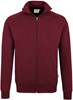 Hakro 606 Sweat jacket College - Burgundy - S afbeelding